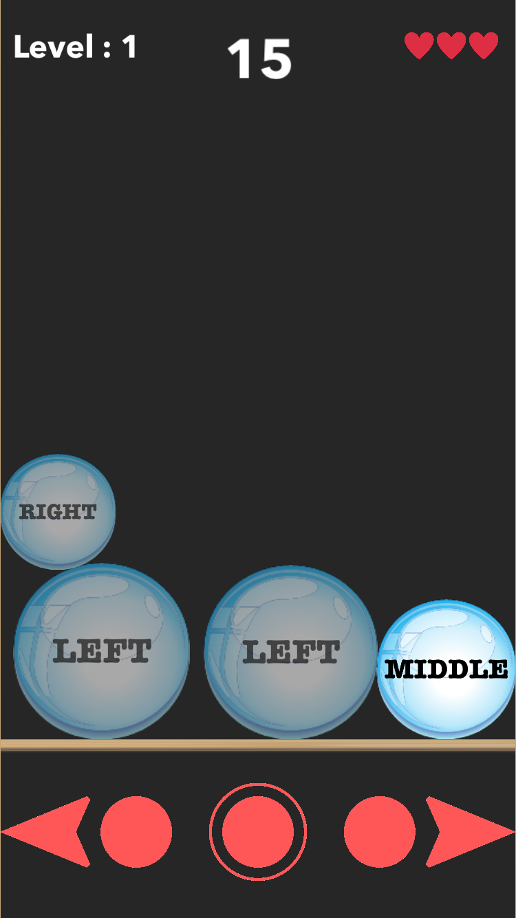 Learn Left Right Game Level 1 - 6