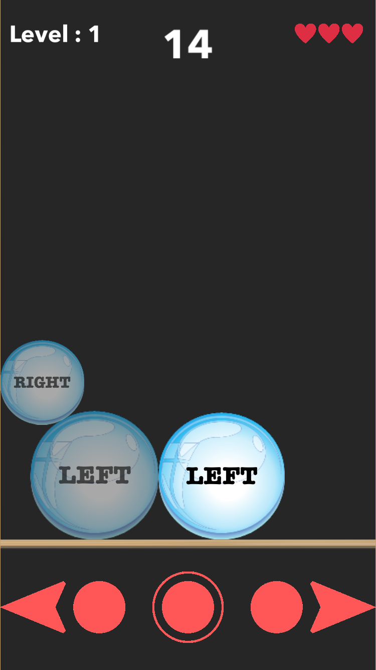 Learn Left Right Game Level 1 - 5